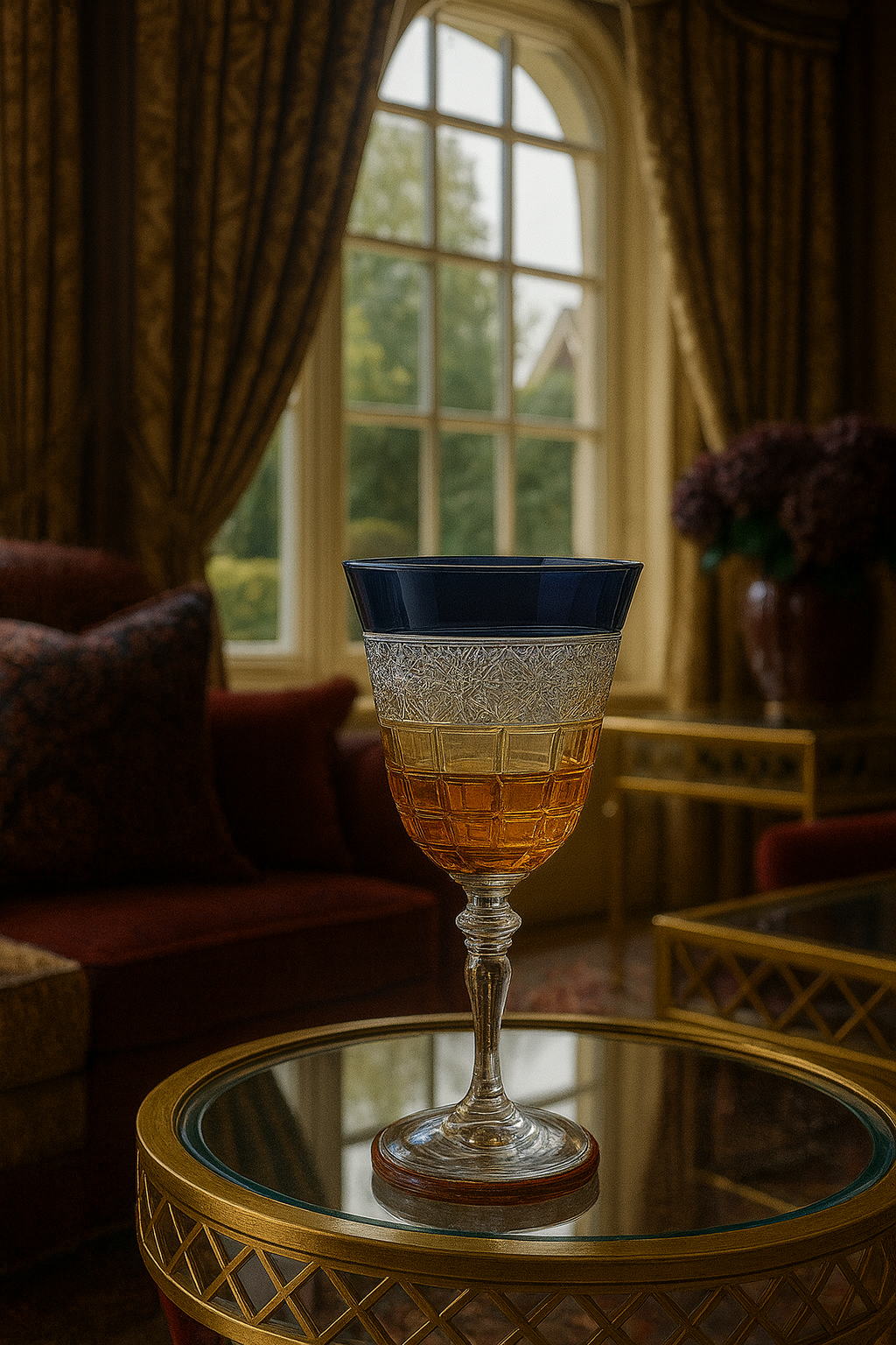 {{ vendor }} Prismora Goblet — 6-Piece Color Set — handcrafted luxury glassware