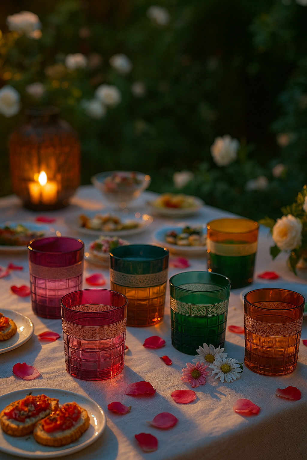 {{ vendor }} Prismora Tumbler — 6-Piece Color Set — handcrafted luxury glassware