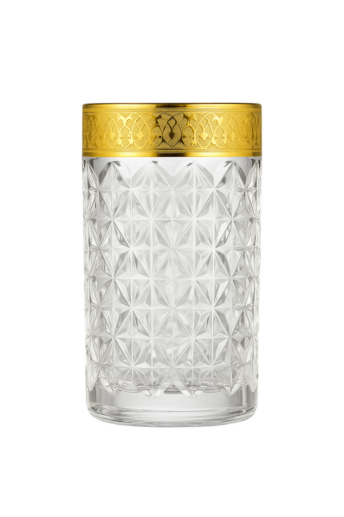 {{ vendor }} Crownline Highball — handcrafted luxury glassware