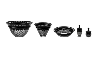 {{ vendor }} Noctura 5-Piece Collection — handcrafted luxury glassware