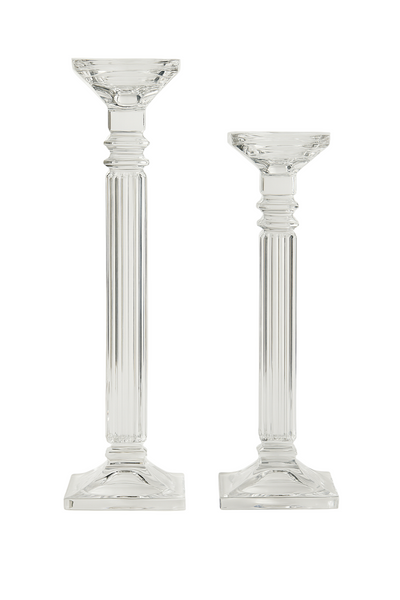 {{ vendor }} Altessa Candlesticks (2-Piece Set) — handcrafted luxury glassware