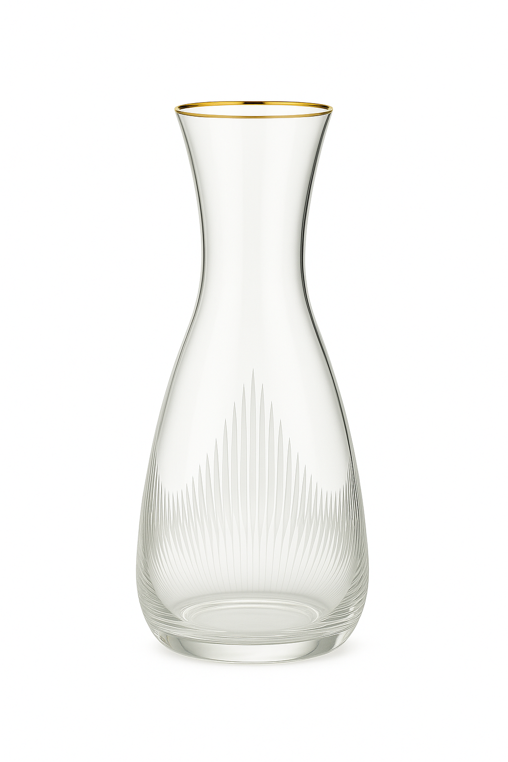 {{ vendor }} Ascend Carafe — handcrafted luxury glassware
