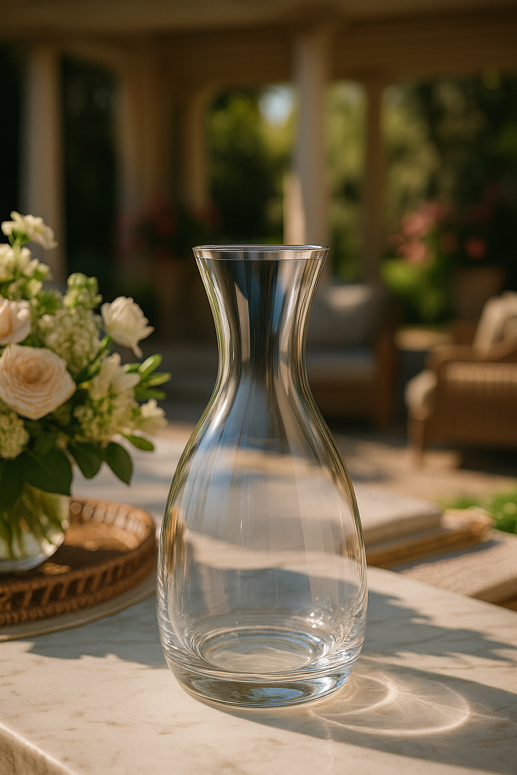 {{ vendor }} Platora Carafe — handcrafted luxury glassware