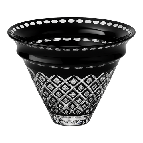 {{ vendor }} Noctura Crest Vase — handcrafted luxury glassware
