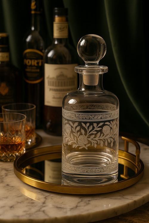 {{ vendor }} Filigrae Decanter — handcrafted luxury glassware