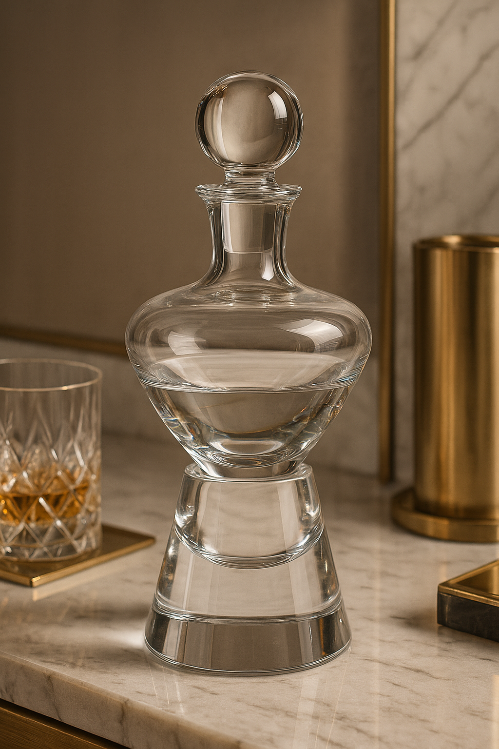 {{ vendor }} Orbis Decanter — handcrafted luxury glassware