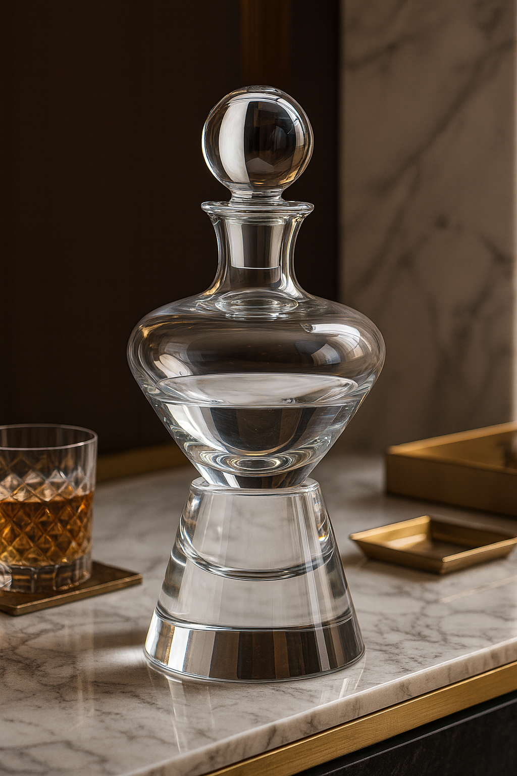 {{ vendor }} Orbis Decanter — handcrafted luxury glassware