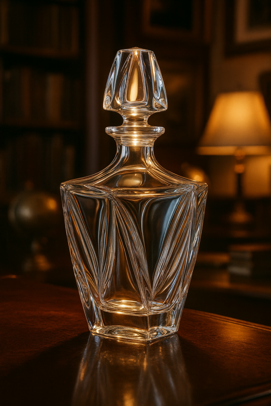{{ vendor }} Calyx Decanter — handcrafted luxury glassware