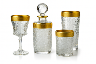 {{ vendor }} Crownline Royal Banquet Set — 19-Piece — handcrafted luxury glassware