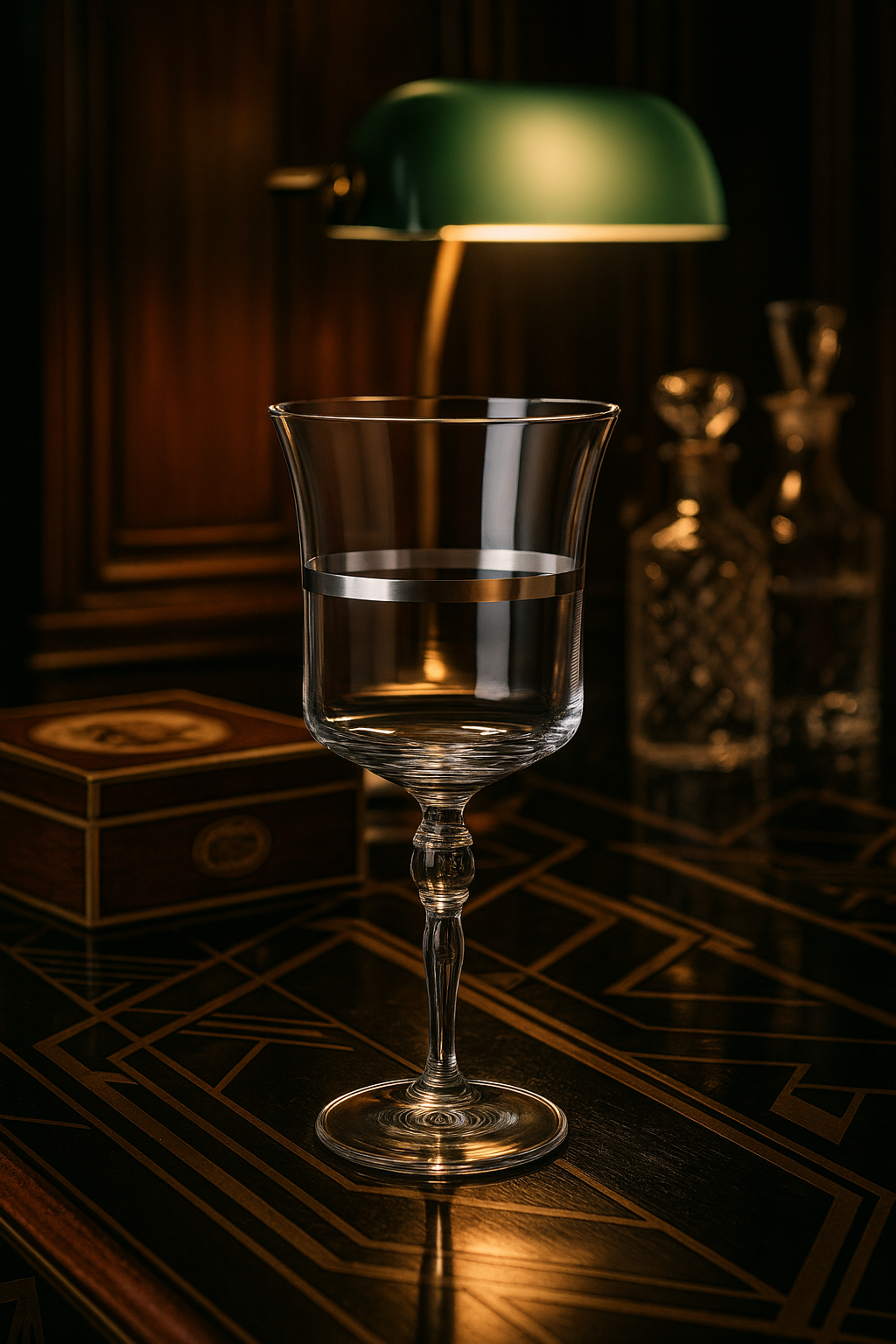 {{ vendor }} Corda Plat Goblet — handcrafted luxury glassware
