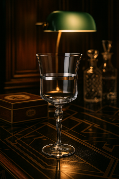 {{ vendor }} Corda Plat Goblet — handcrafted luxury glassware