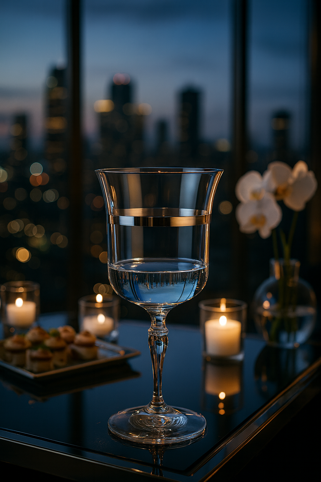 {{ vendor }} Corda Plat Goblet — handcrafted luxury glassware