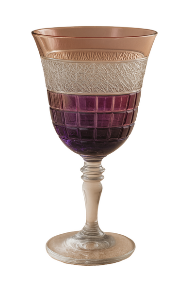 {{ vendor }} Prismora Goblet (Orchid Rosé) — handcrafted luxury glassware