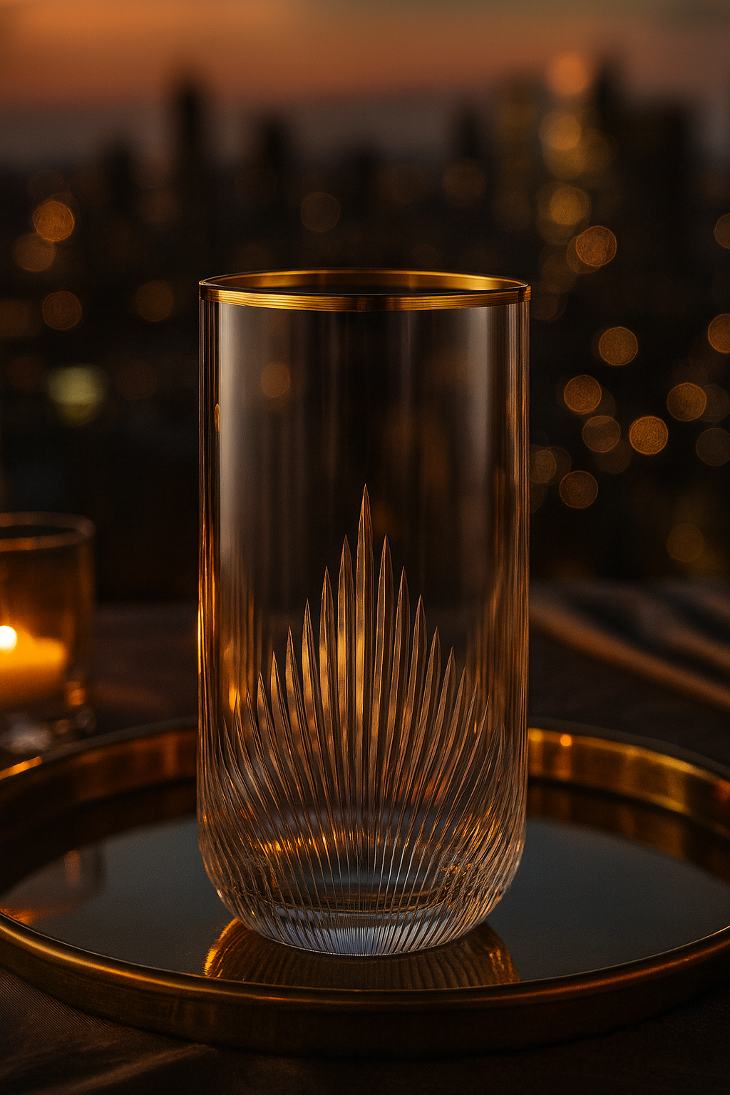 {{ vendor }} Ascend Highball — handcrafted luxury glassware
