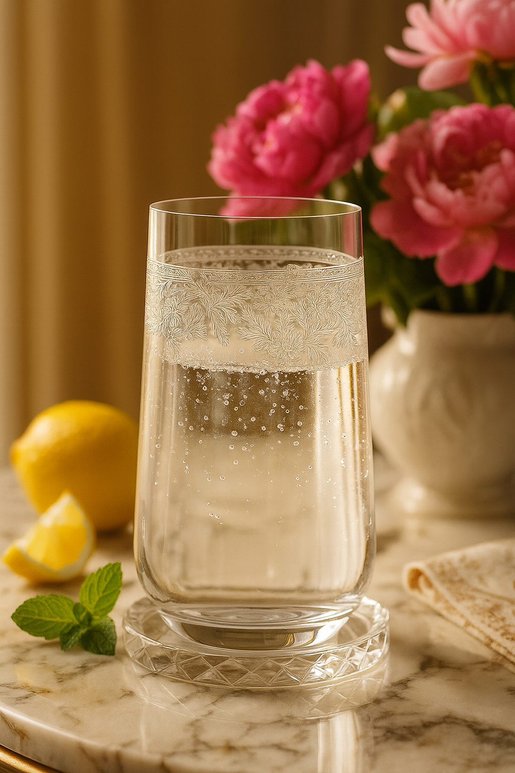 {{ vendor }} Filigrae Highball — handcrafted luxury glassware