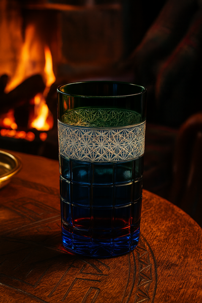 {{ vendor }} Prismora Highball (Sylvan Emerald) — handcrafted luxury glassware