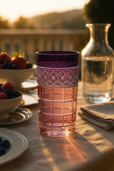 {{ vendor }} Prismora Highball (Regal Violet) — handcrafted luxury glassware