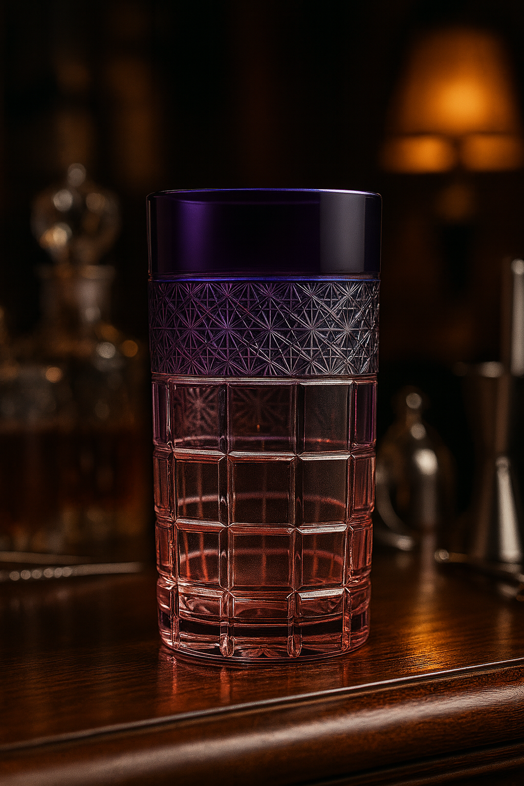 {{ vendor }} Prismora Highball (Regal Violet) — handcrafted luxury glassware