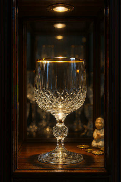 {{ vendor }} Thalora Cordial Goblet — handcrafted luxury glassware