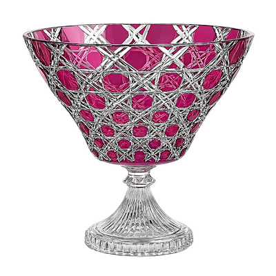 {{ vendor }} Verdura Trumpet Vase (Orchid Rosé) — handcrafted luxury glassware