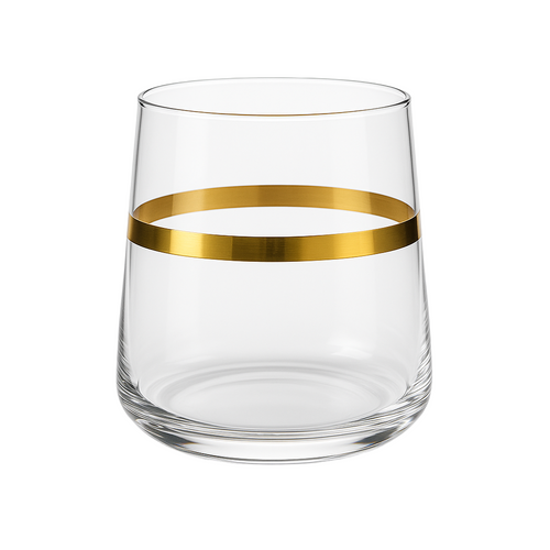 {{ vendor }} Corda Gold Tumbler — handcrafted luxury glassware