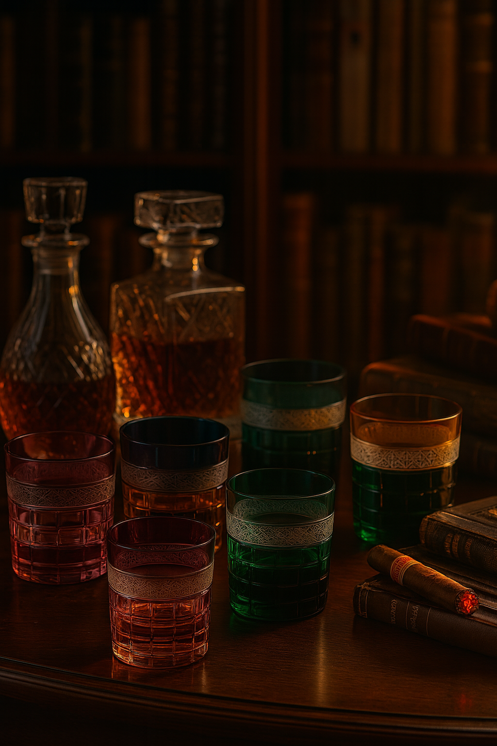 {{ vendor }} Prismora Full Set — Complete 19-Piece Bundle — handcrafted luxury glassware