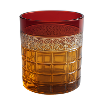 {{ vendor }} Prismora Tumbler (Crimson Red) — handcrafted luxury glassware