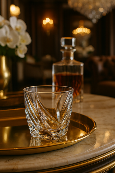 {{ vendor }} Calyx Tumbler — handcrafted luxury glassware