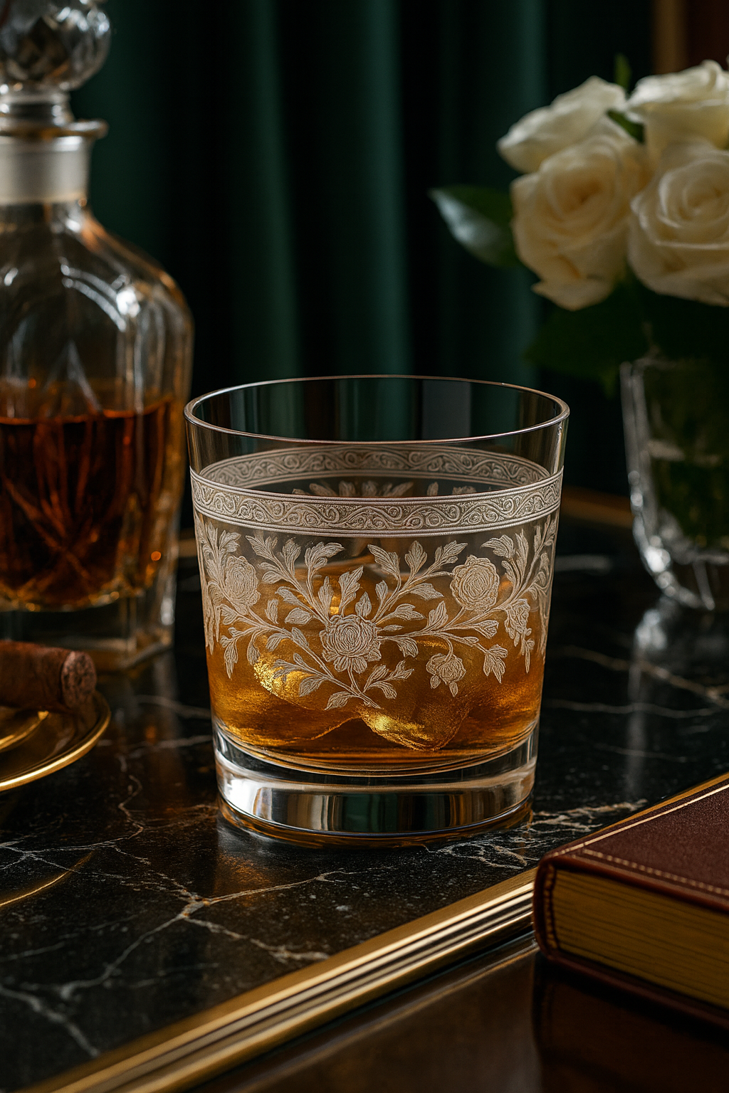{{ vendor }} Filigrae Tumbler — handcrafted luxury glassware