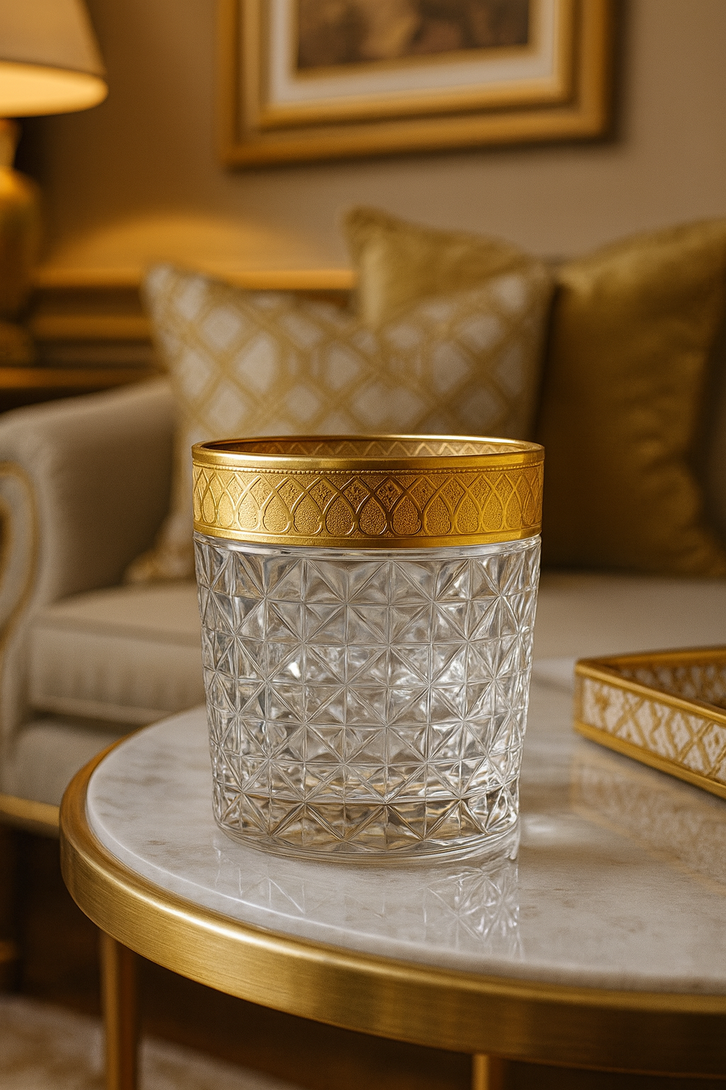{{ vendor }} Crownline Tumbler — handcrafted luxury glassware