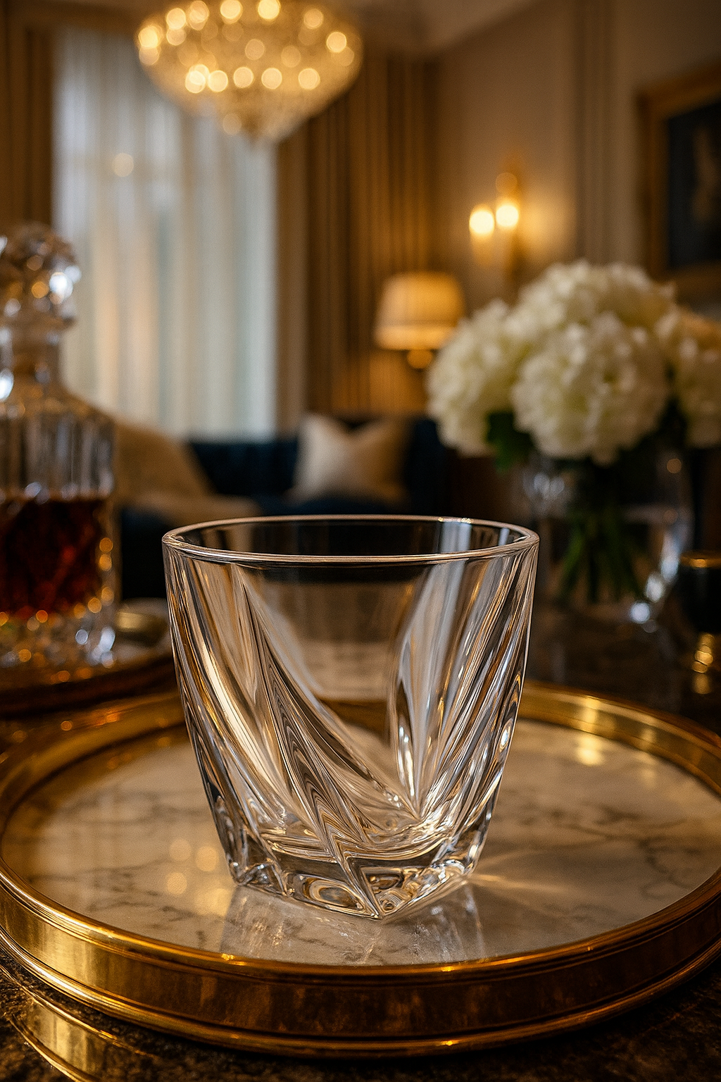 {{ vendor }} Calyx Tumbler — handcrafted luxury glassware