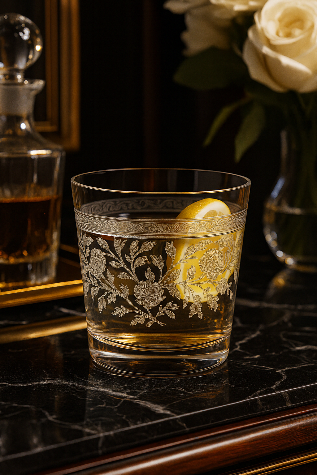 {{ vendor }} Filigrae Tumbler — handcrafted luxury glassware