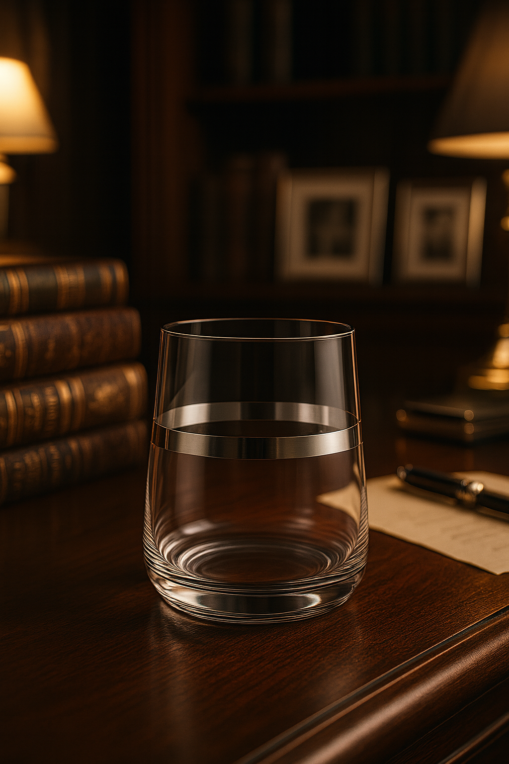 {{ vendor }} Corda Plat Tumbler — handcrafted luxury glassware