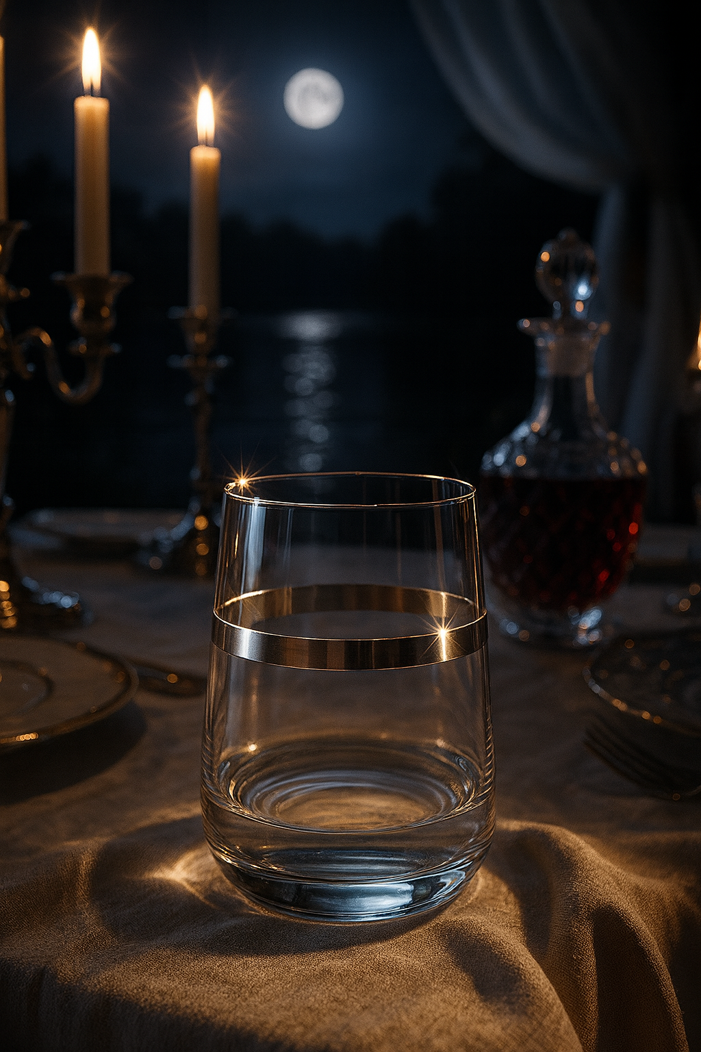 {{ vendor }} Corda Plat Tumbler — handcrafted luxury glassware
