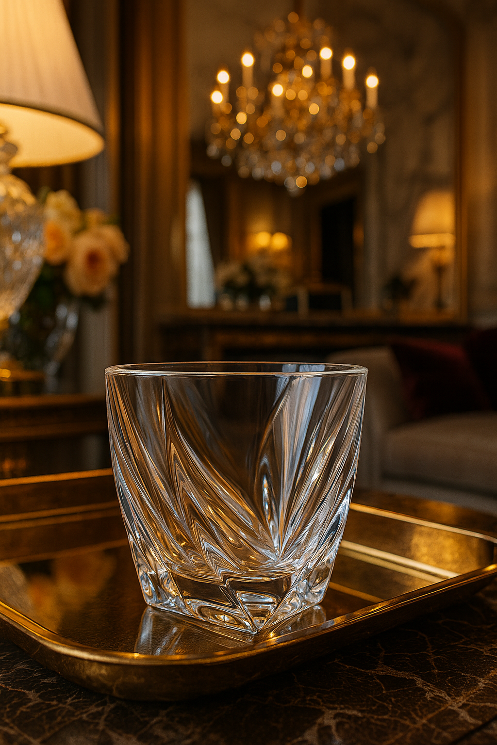 {{ vendor }} Calyx Tumbler — handcrafted luxury glassware