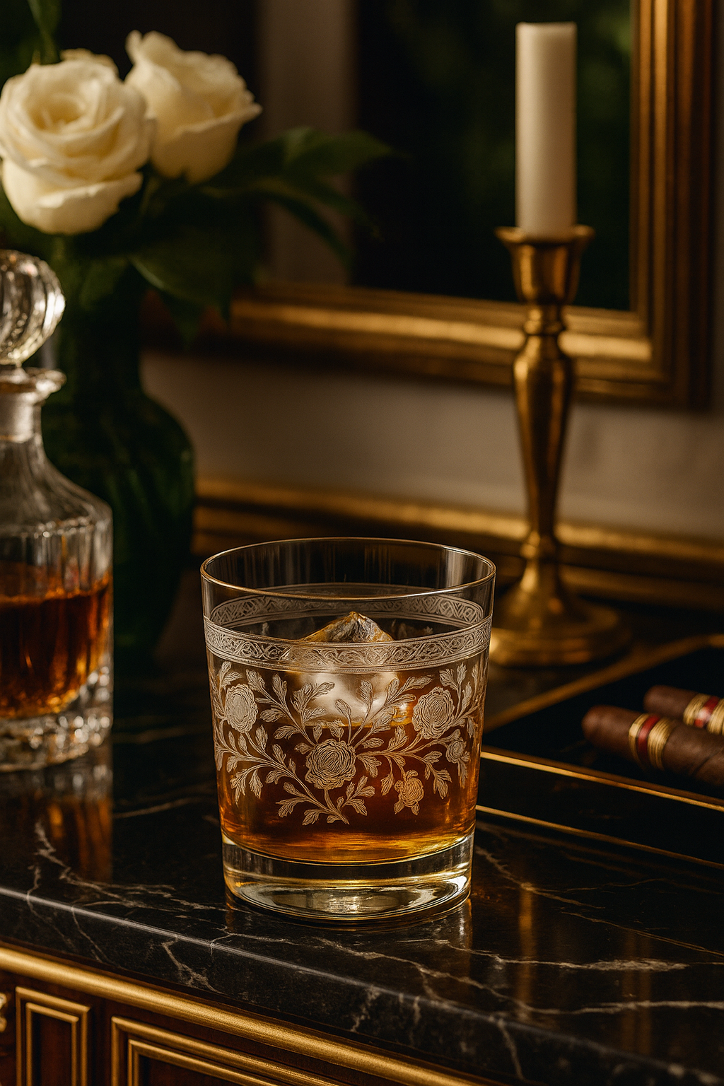 {{ vendor }} Filigrae Tumbler — handcrafted luxury glassware