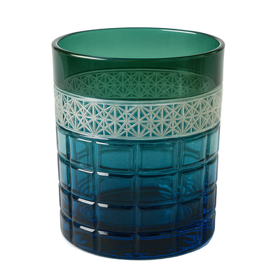 {{ vendor }} Prismora Tumbler (Sylvan Emerald) — handcrafted luxury glassware