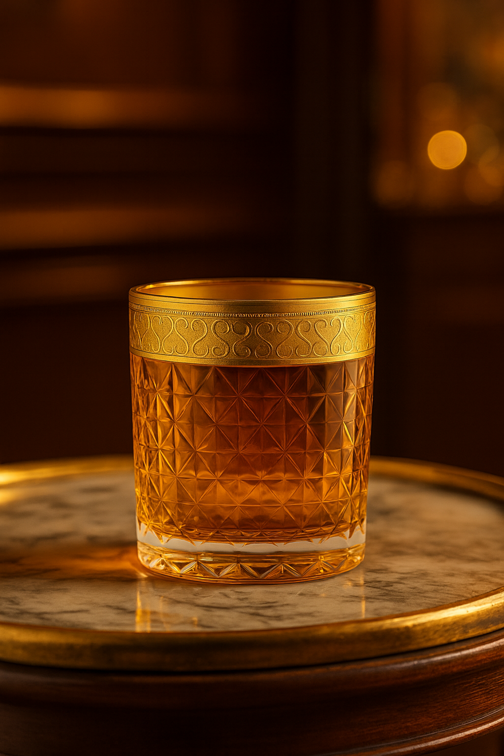 {{ vendor }} Kaleidoria Tumbler (Honey Citrine) — handcrafted luxury glassware