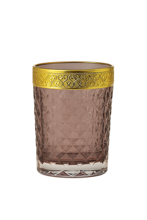 {{ vendor }} Kaleidoria Tumbler (Candied Coral) — handcrafted luxury glassware