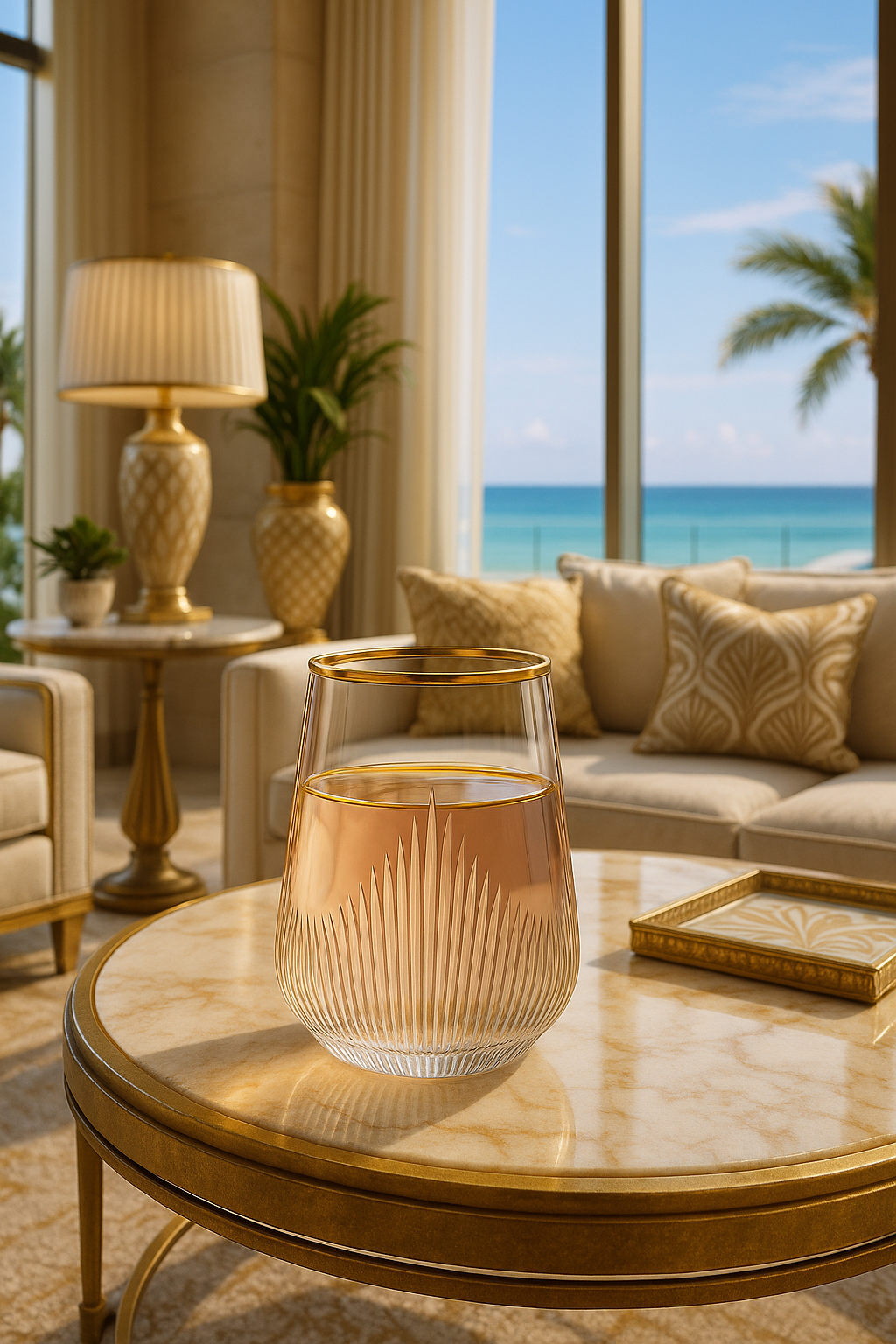 {{ vendor }} Ascend Tumbler — handcrafted luxury glassware