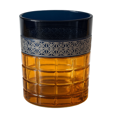 {{ vendor }} Prismora Tumbler (Midnight Sapphire) — handcrafted luxury glassware