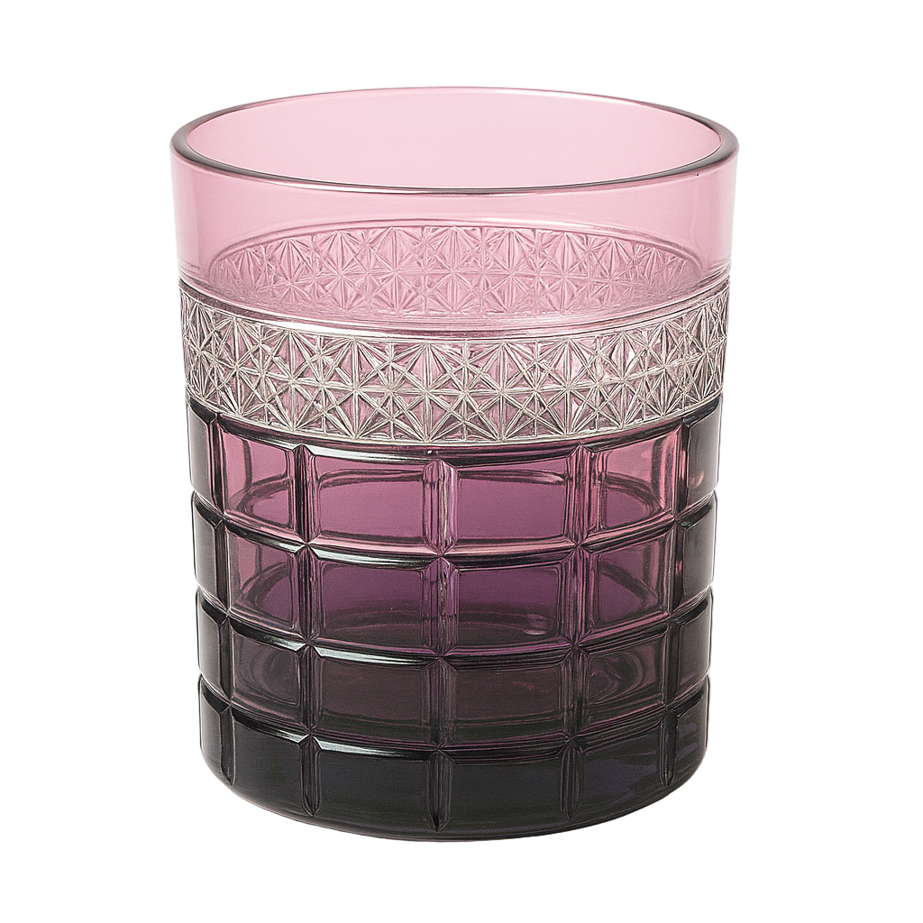 {{ vendor }} Prismora Tumbler (Orchid Rosé) — handcrafted luxury glassware