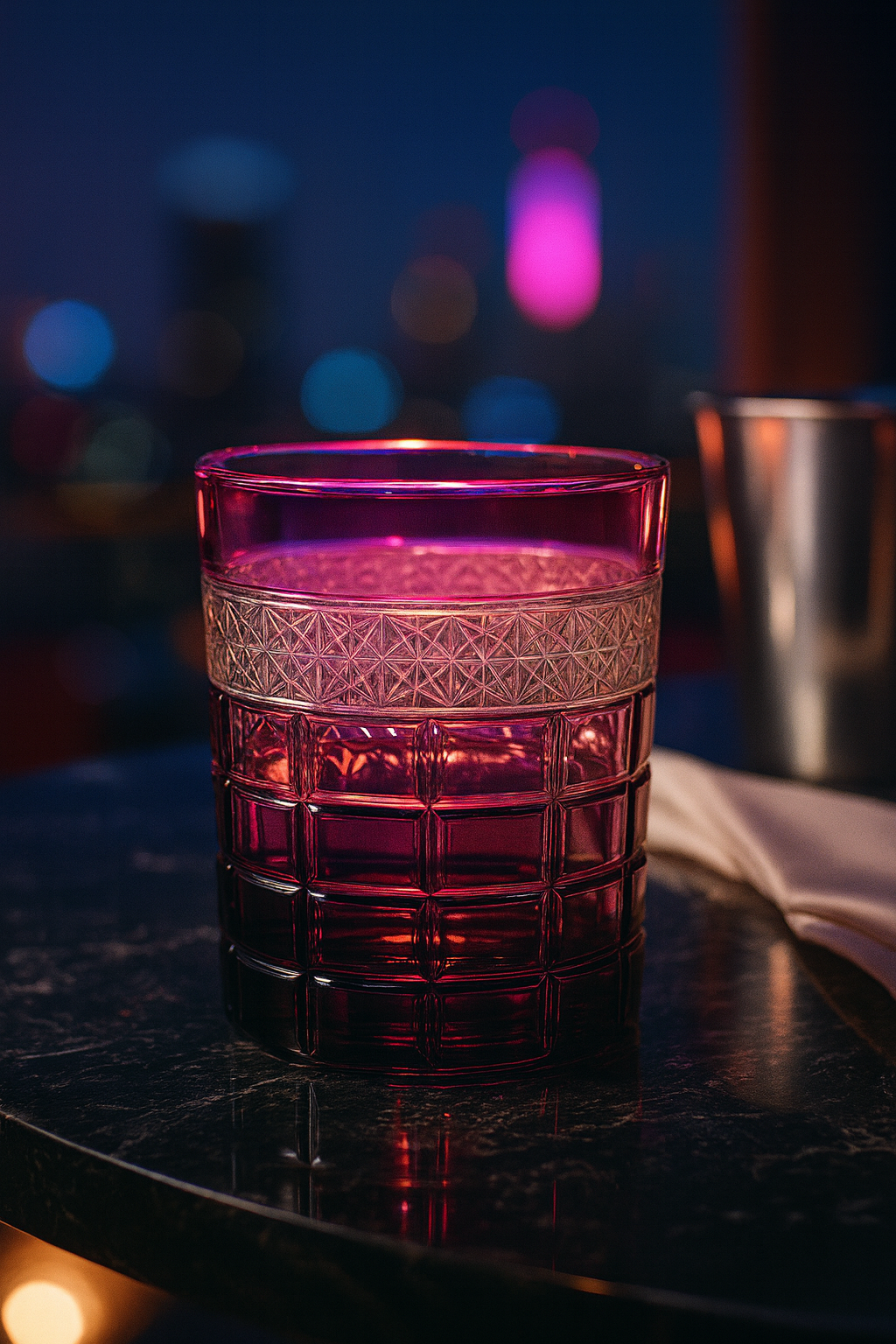 {{ vendor }} Prismora Tumbler (Orchid Rosé) — handcrafted luxury glassware