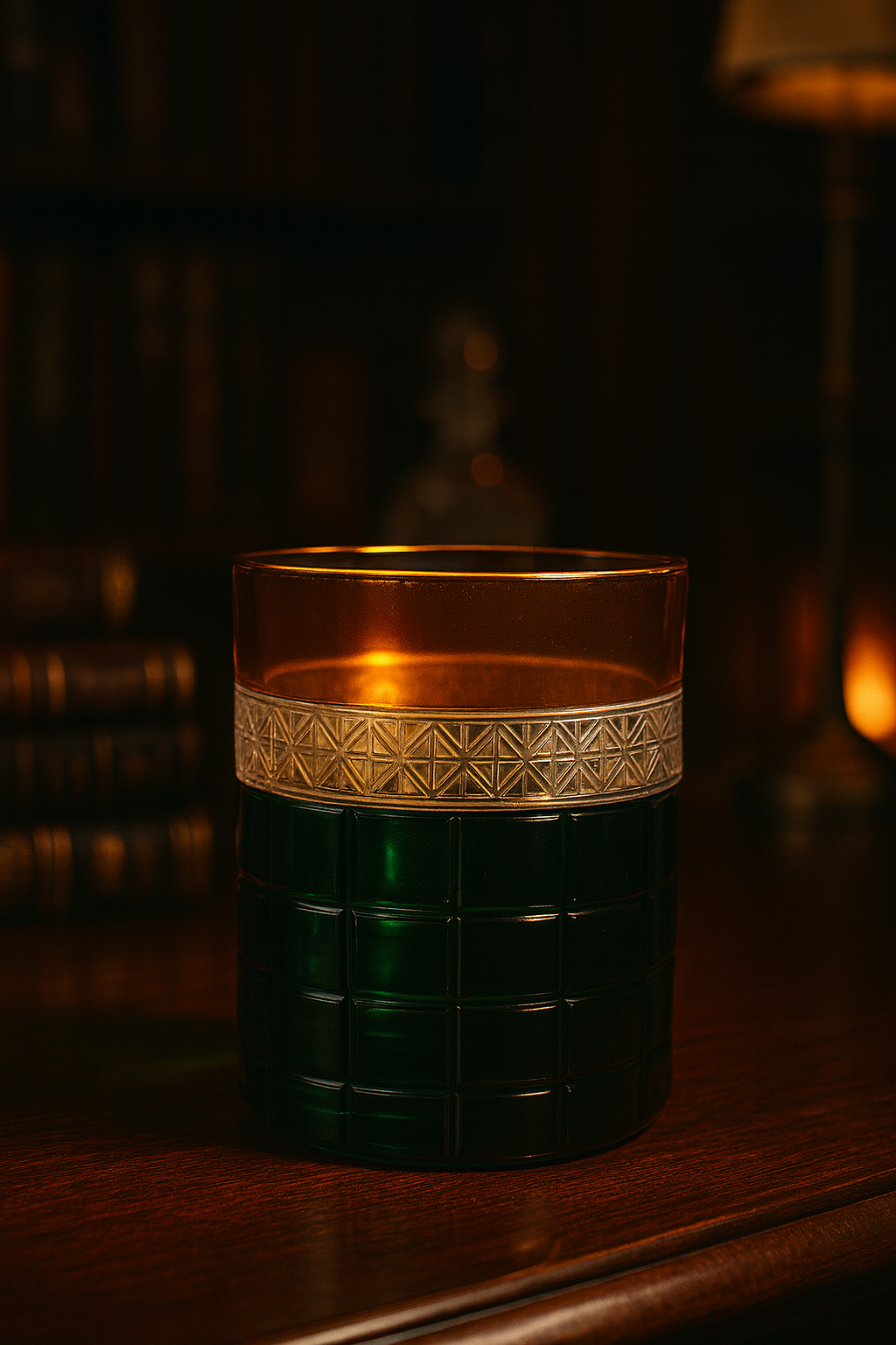 {{ vendor }} Prismora Tumbler (Sunlit Amber) — handcrafted luxury glassware