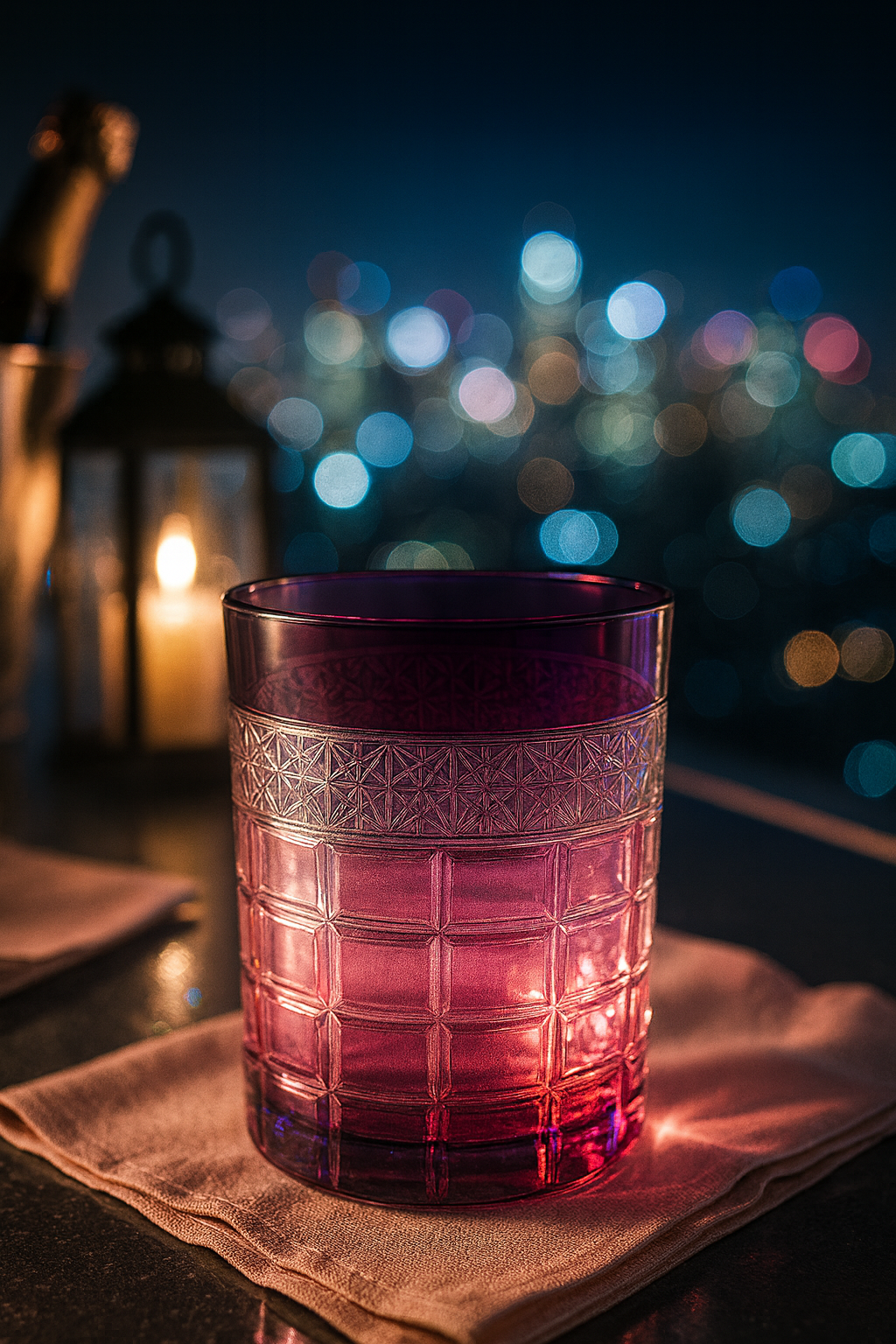 {{ vendor }} Prismora Tumbler (Regal Violet) — handcrafted luxury glassware