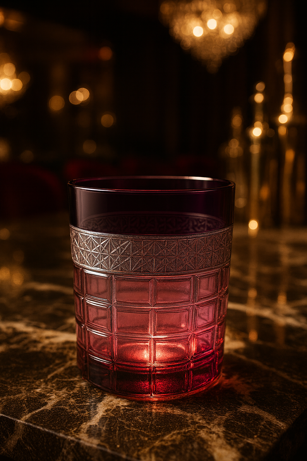 {{ vendor }} Prismora Tumbler (Regal Violet) — handcrafted luxury glassware