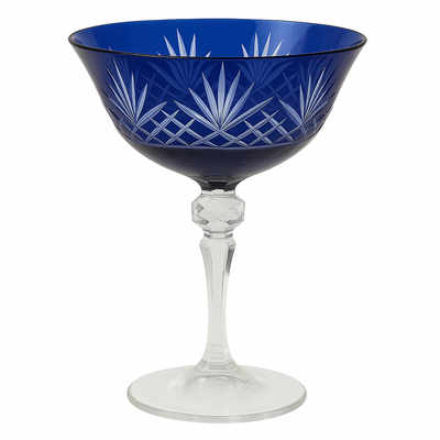 {{ vendor }} Veyra Coupe (Midnight Sapphire) — handcrafted luxury glassware