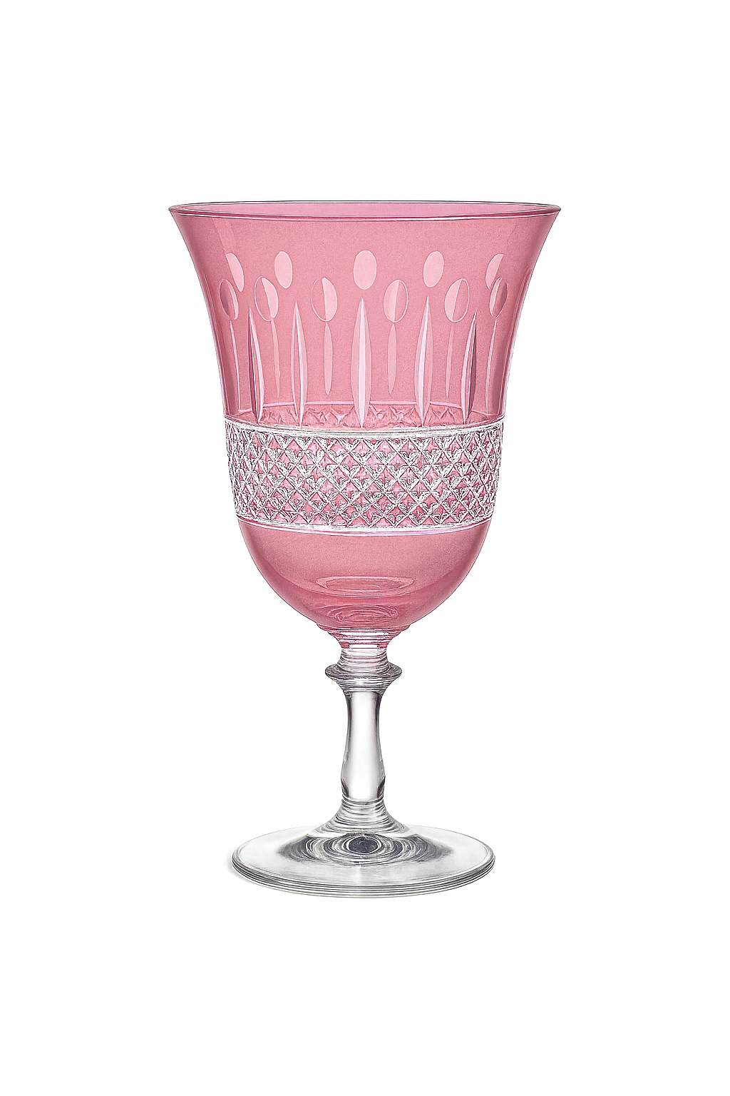 {{ vendor }} Radiara Water Goblet (Orchid Rosé) — handcrafted luxury glassware